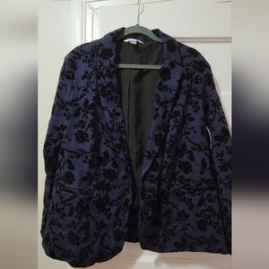 NWT old navy brocade velvet blazer
